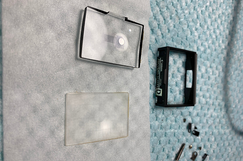 Canon Focusing Screen Matte Section Type D