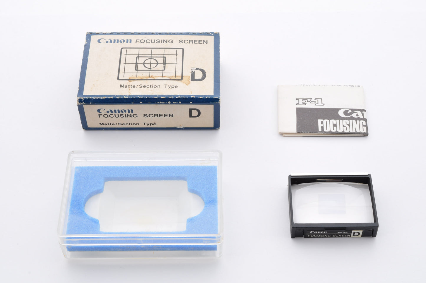 Canon Focusing Screen Matte Section Type D
