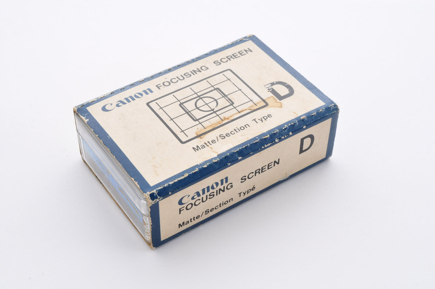 Canon Focusing Screen Matte Section Type D