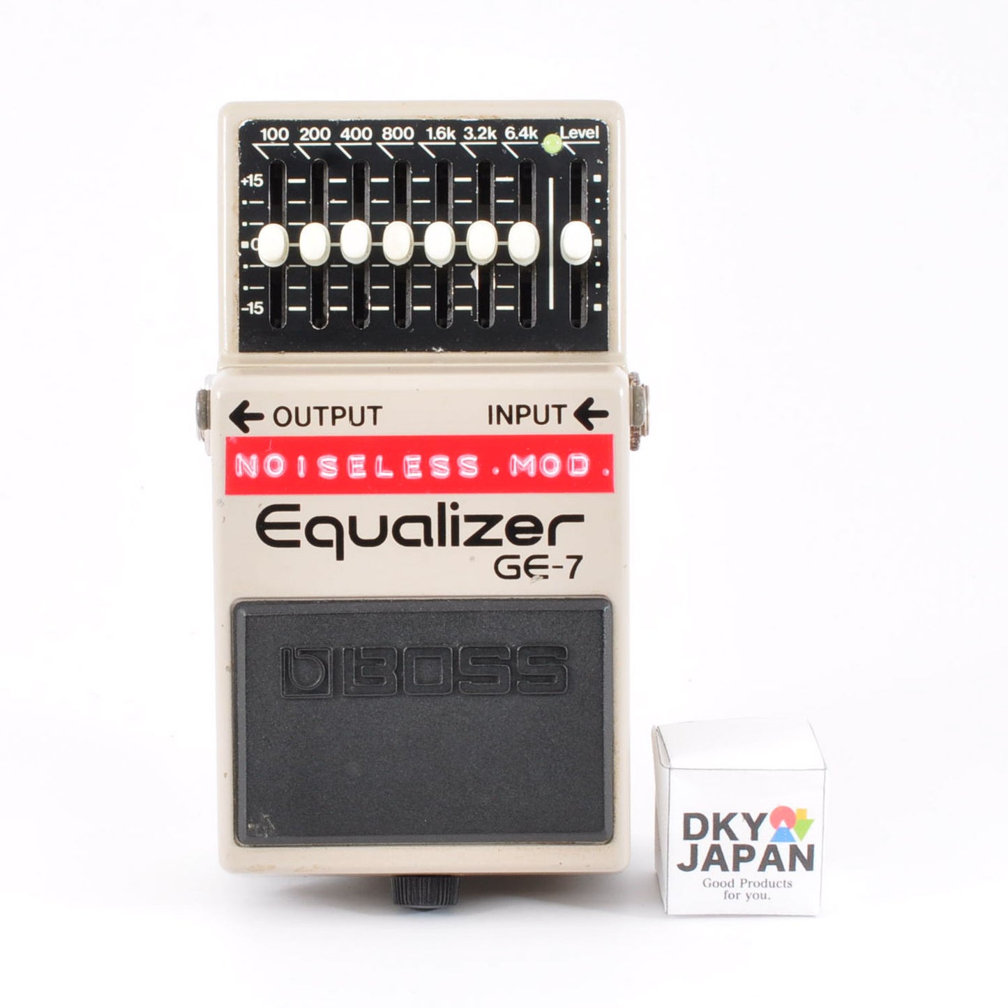 BOSS GE-7 Mod Noiseless Modify PSA.OK Guitar Pedal Made In Taiwan 1993 Used From Japan #AE61616