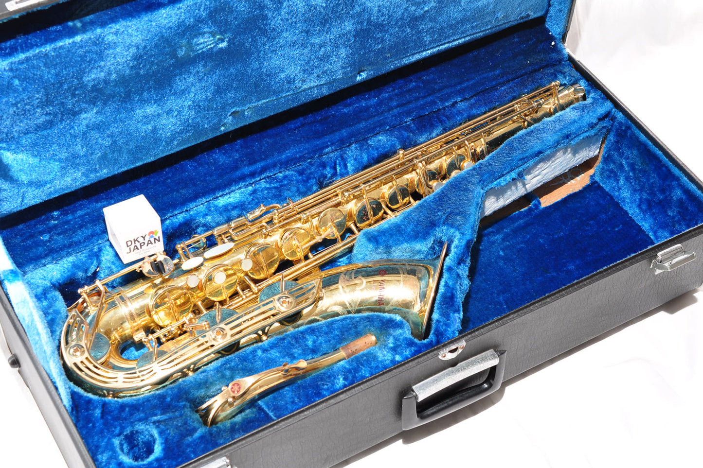 Yamaha YTS-61 Tenor Saxophone Purple Logo Made In Japan w/Case Used From Japan #010807