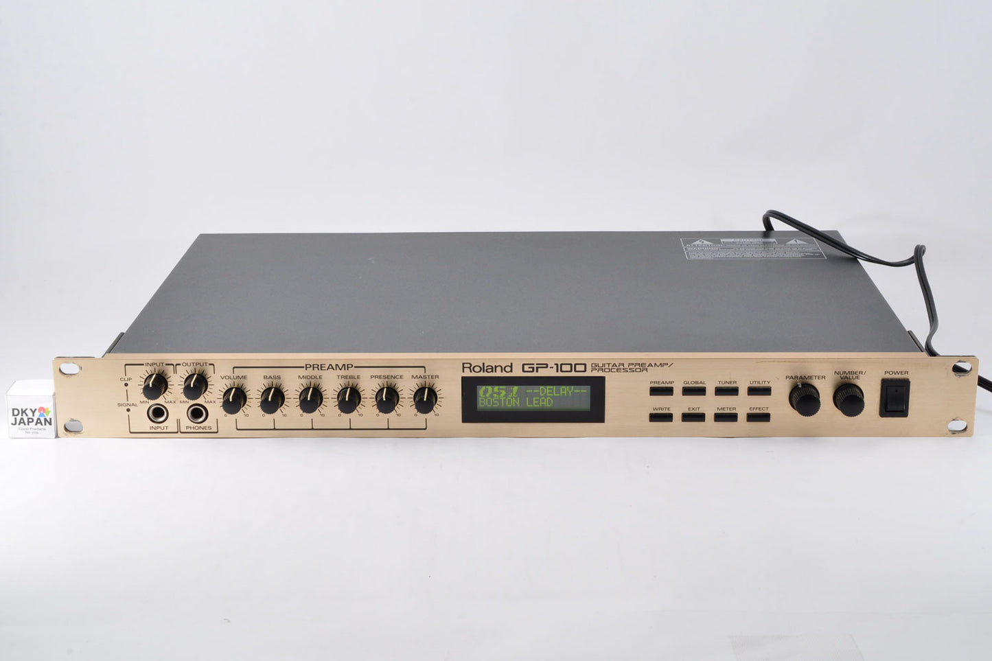 Roland GP-100 Guitar Preamp Processor Multi Effector 1U Rack Mount Made In Japan Used From Japan #ZH74133