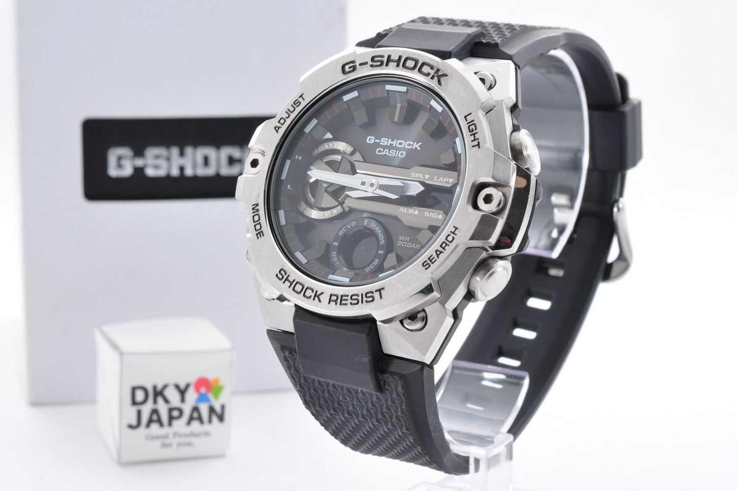 Casio G-SHOCK GST-B400-1AJF G-STEEL Carbon Core Guard Bluetooth 5657 Used From Japan