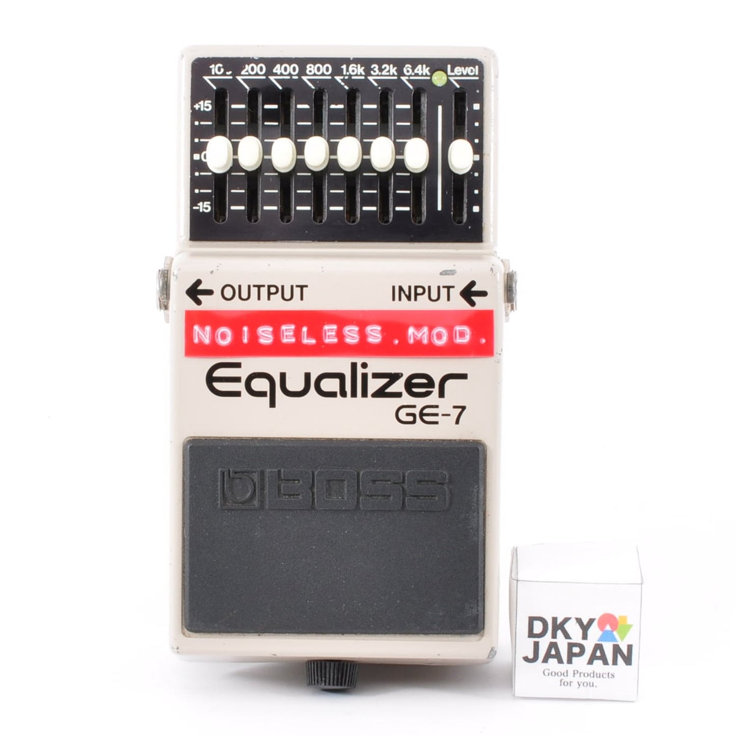 Boss GE-7 Modified Noiseless Equalizer Made In Japan 1985 PSA.OK Effects Pedal Used From Japan #618700