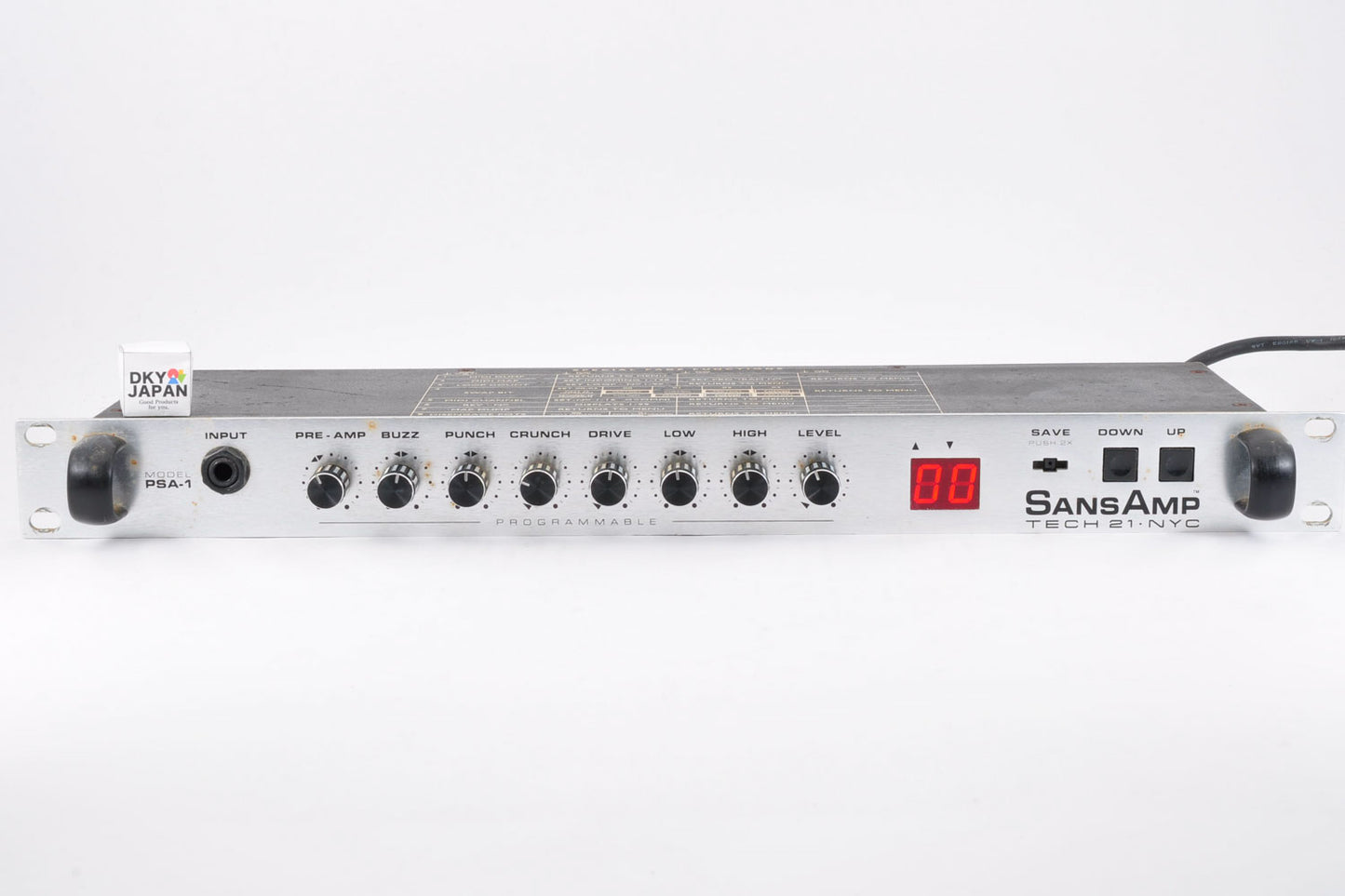 Tech21 NYC PSA-1 SansAmp Model Preamp 1U Rackmount Made In U.S.A. Tested Used From Japan #82279