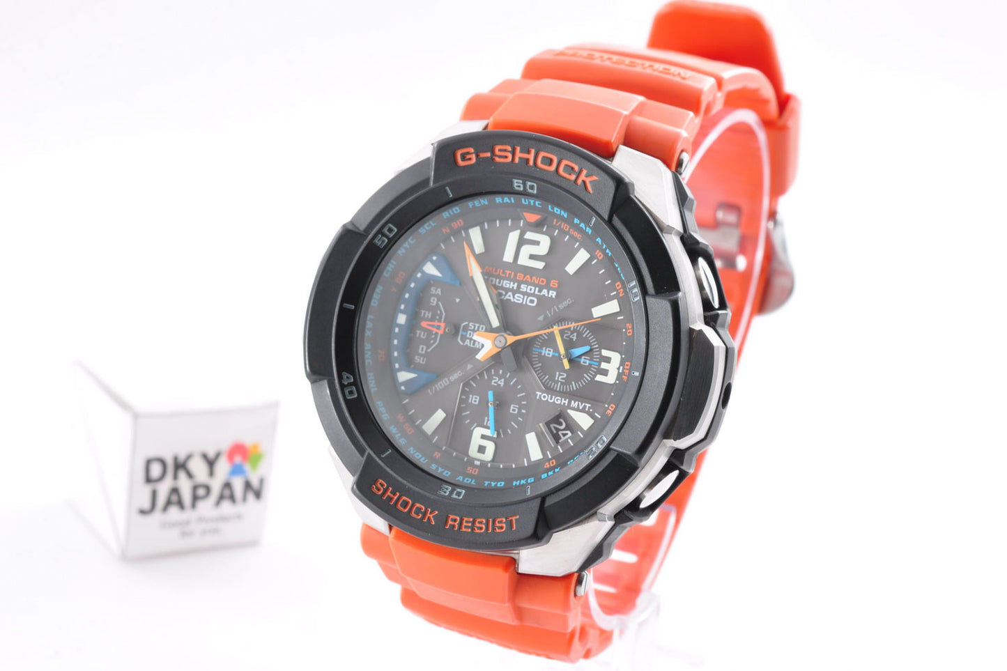CASIO G-SHOCK GW-3000M-4A Sky Cockpit Gravitymaster Mens Watch 5121 Used From Japan