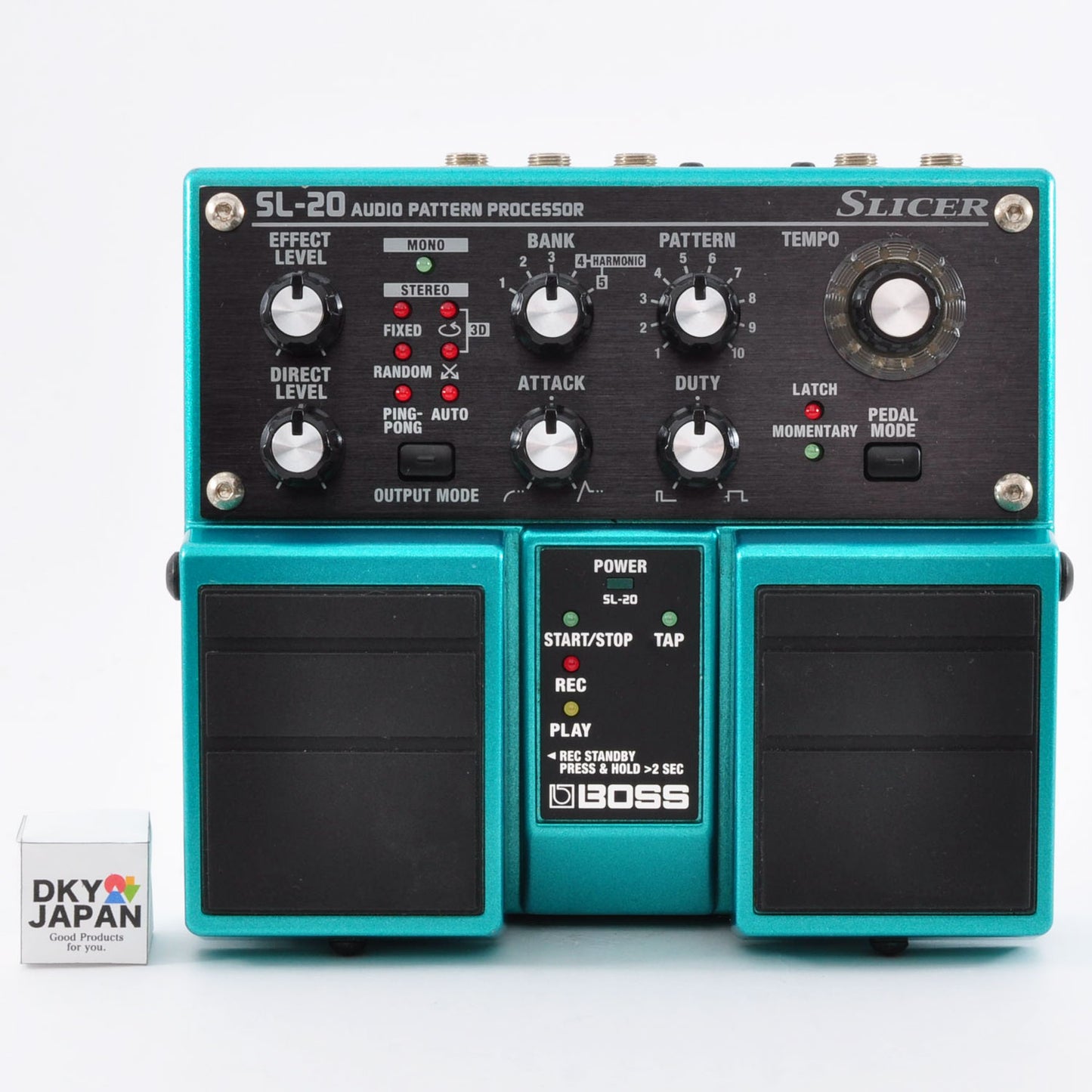 Boss SL-20 Slicer Audio Pattern Processor Guitar Effects Pedal Made In Taiwan Used From Japan #ZX32887