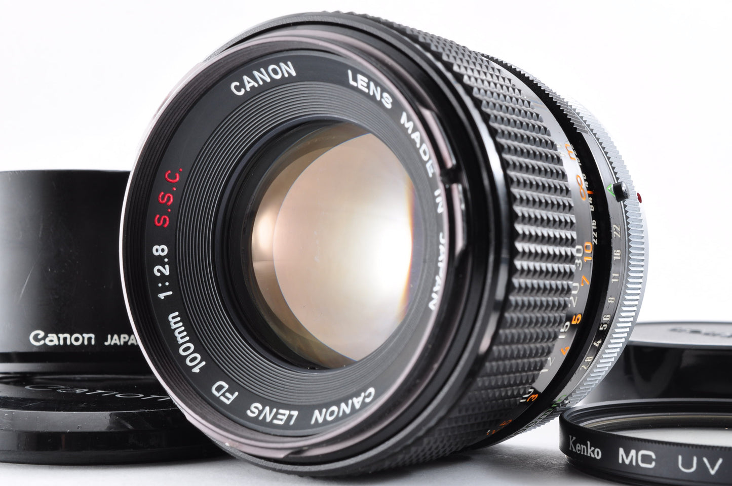 Canon FD 100mm f2.8 S.S.C. SSC Maintained MF Telephoto Prime Lens From Japan #89852