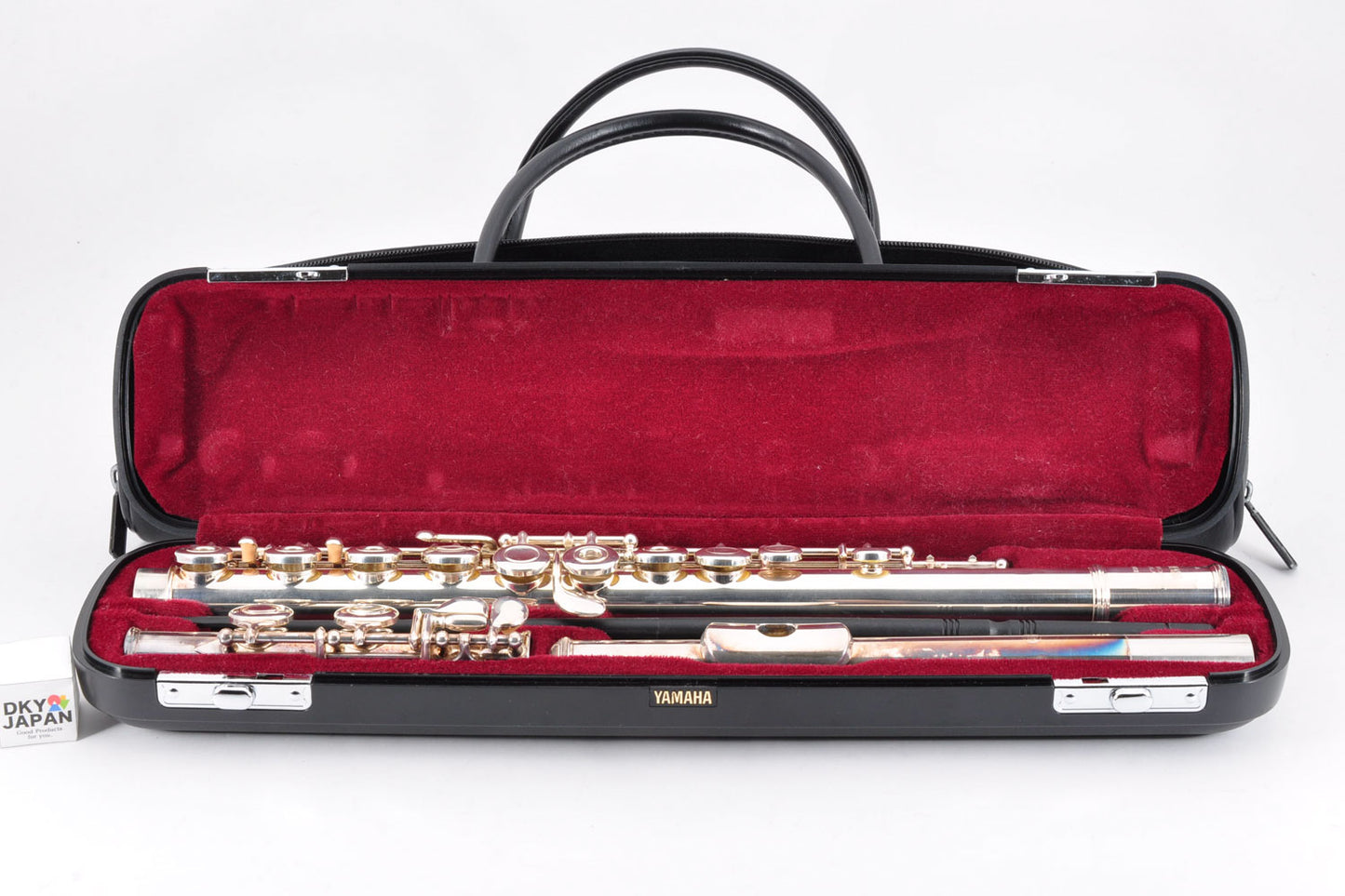 Yamaha YFL-261S II Flute Silver Open Hole w/Case Made In Japan Used From Japan #315109