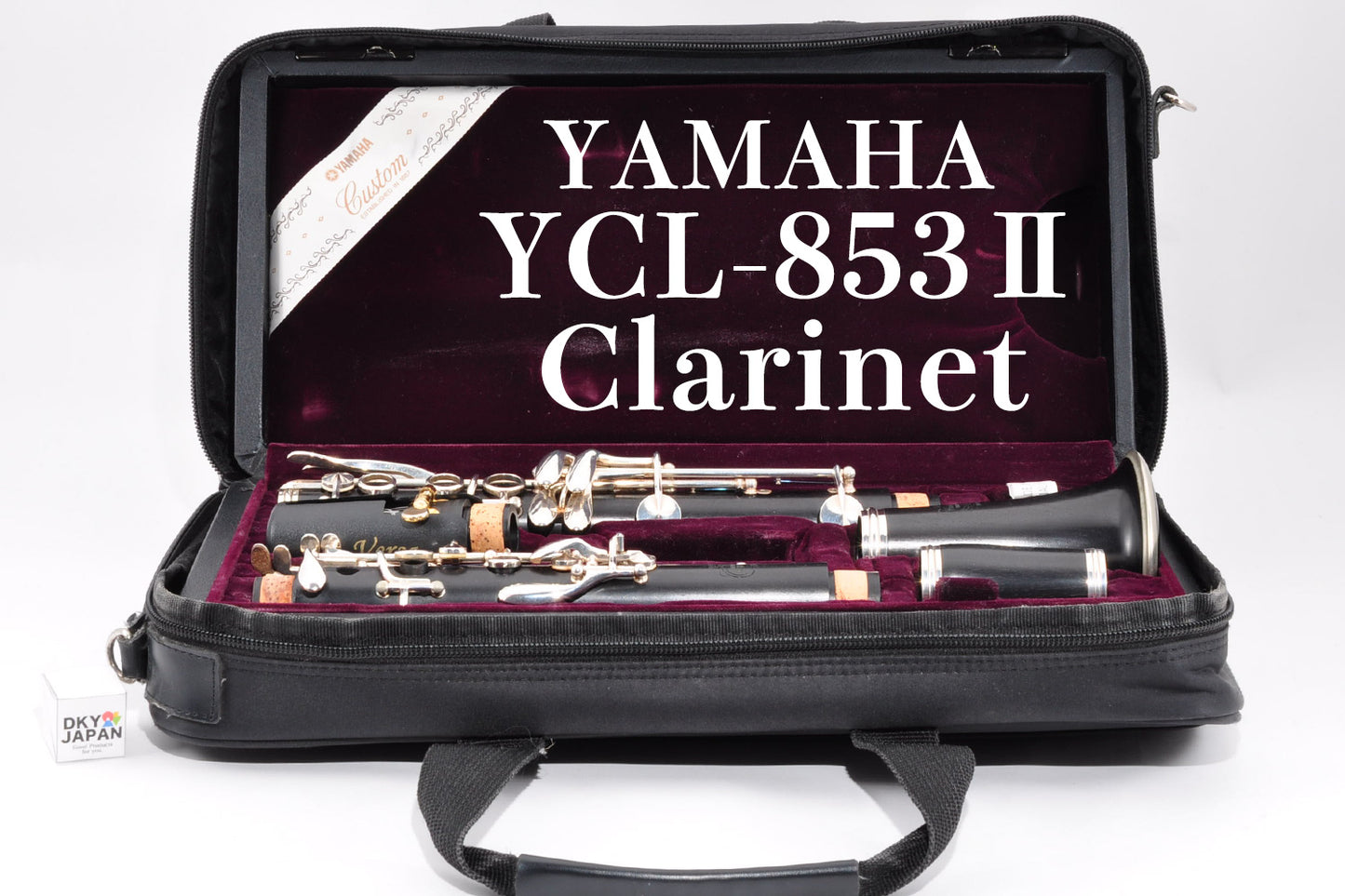 Yamaha YCL-853II Bb Clarinet SE Made In Japan w/Hardcase Mouthpiece Ligature Used From Japan #14798