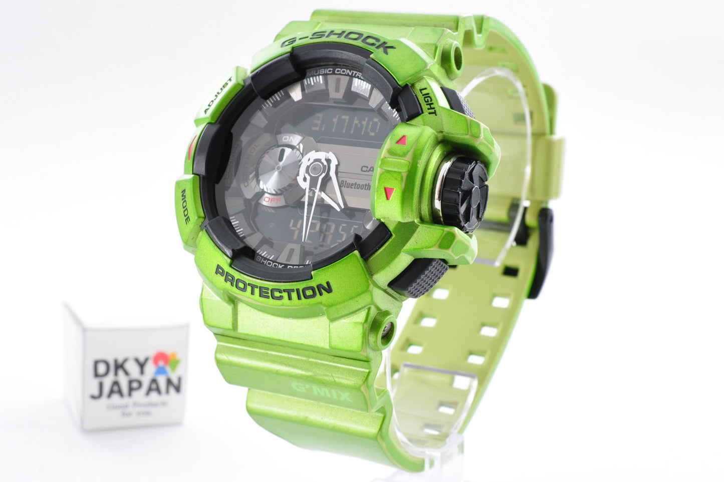 Casio G-Shock GBA-400-3BJF G’MIX Digital Analog Quartz Men Green 5413 Used From Japan