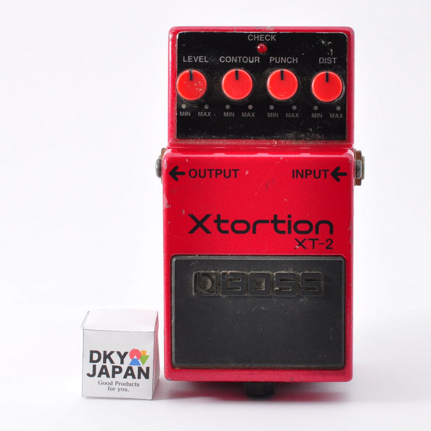 Boss XT-2 Xtortion Guitar Effects Pedal Made In Taiwan 1996 Used From Japan #ZI93505