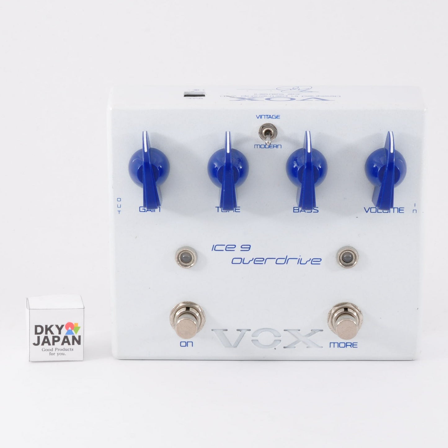 Vox JS-OD Ice 9 Overdrive Joe Satriani Signature Model Guitar Effects Pedal Used From Japan