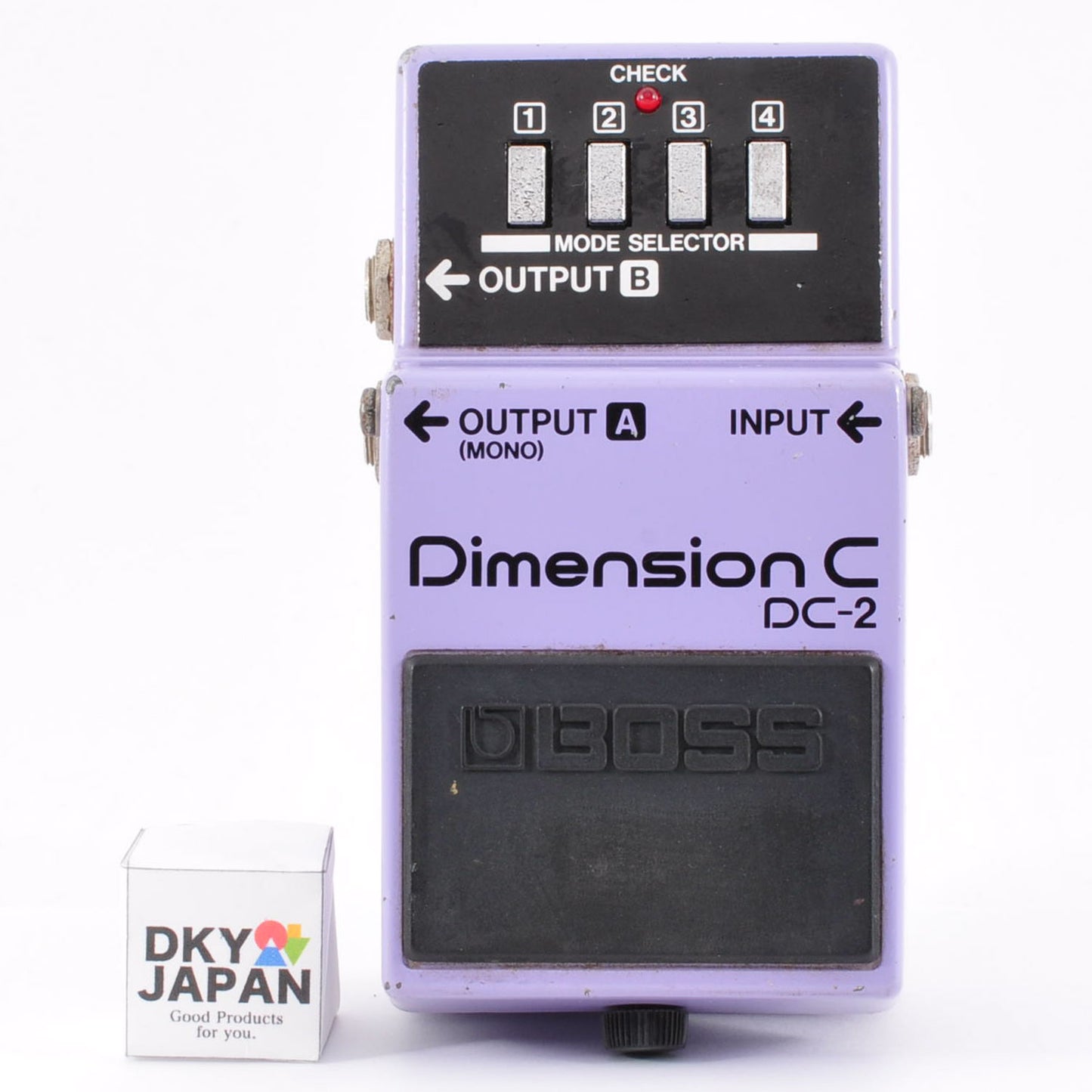 Boss DC-2 Dimension C Guitar Effects Chorus Pedal Made In Japan PSA Used From Japan #665900
