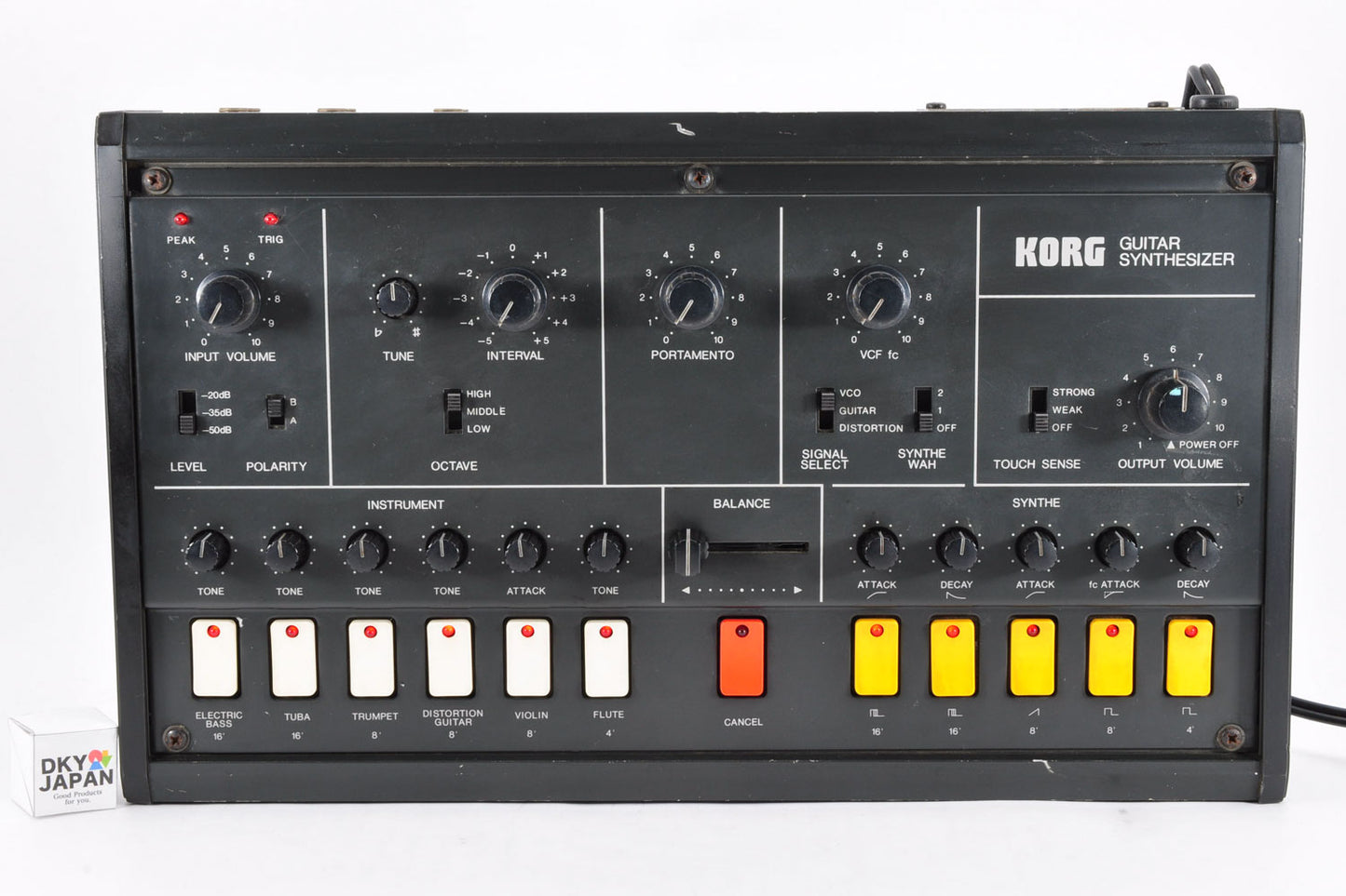 Korg X-911 Analog Guitar Synthesizer Effects Vintage Made In Japan Used From Japan #270163