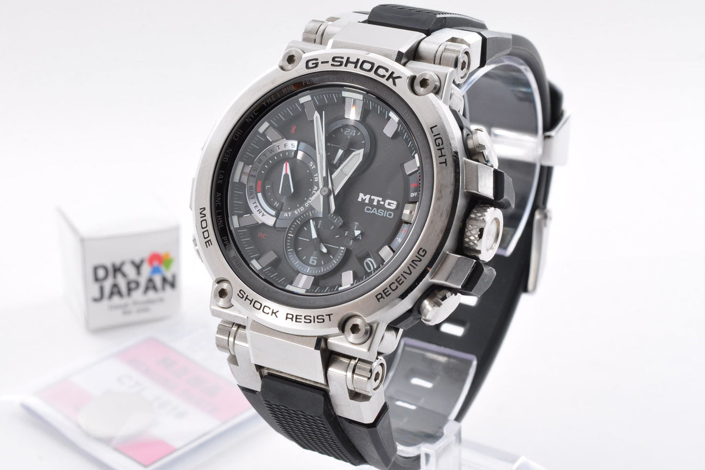 CASIO G-SHOCK MTG-B1000-1AJF MT-G Bluetooth Solar radio Men's Watch 5544 Used From Japan