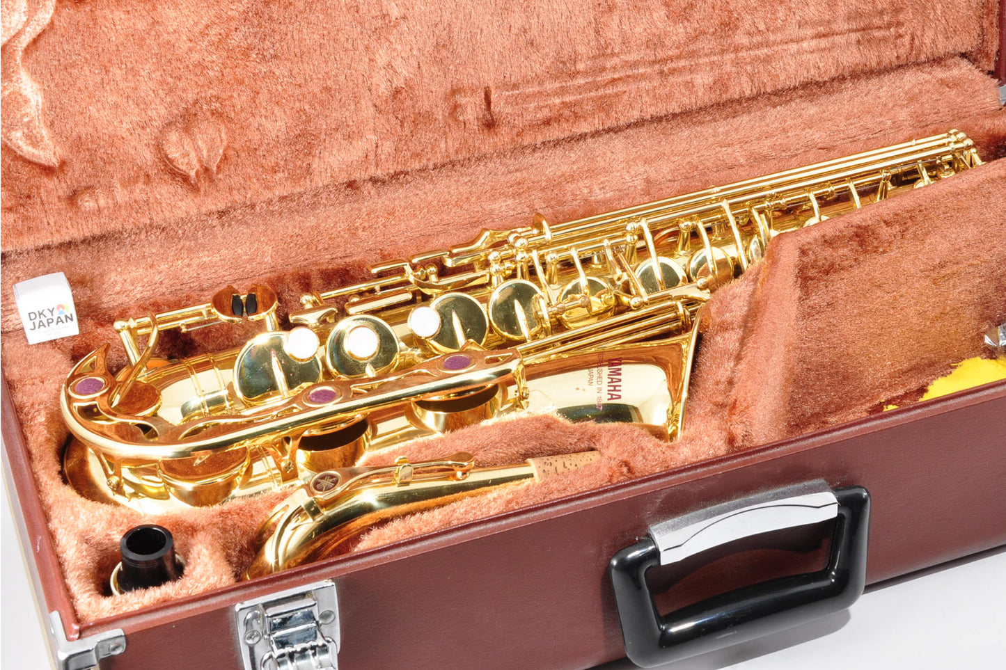 Yamaha YAS-32 Alto Saxophone Purple Logo Made In Japan Eb Key Used From Japan #038543