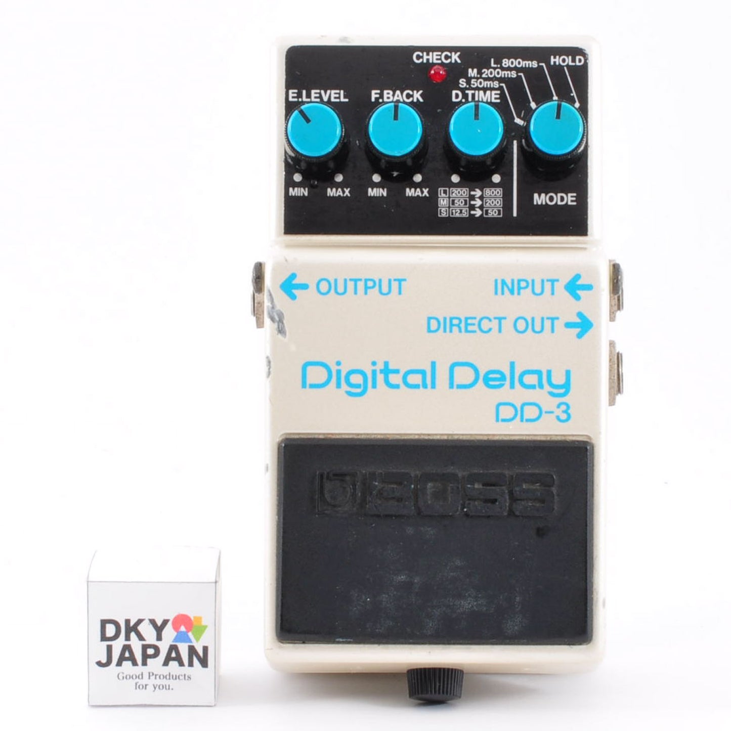 Boss DD-3 Long Chip Digital Delay Guitar Effects Pedal Made In Japan 1987 Used From Japan #791798