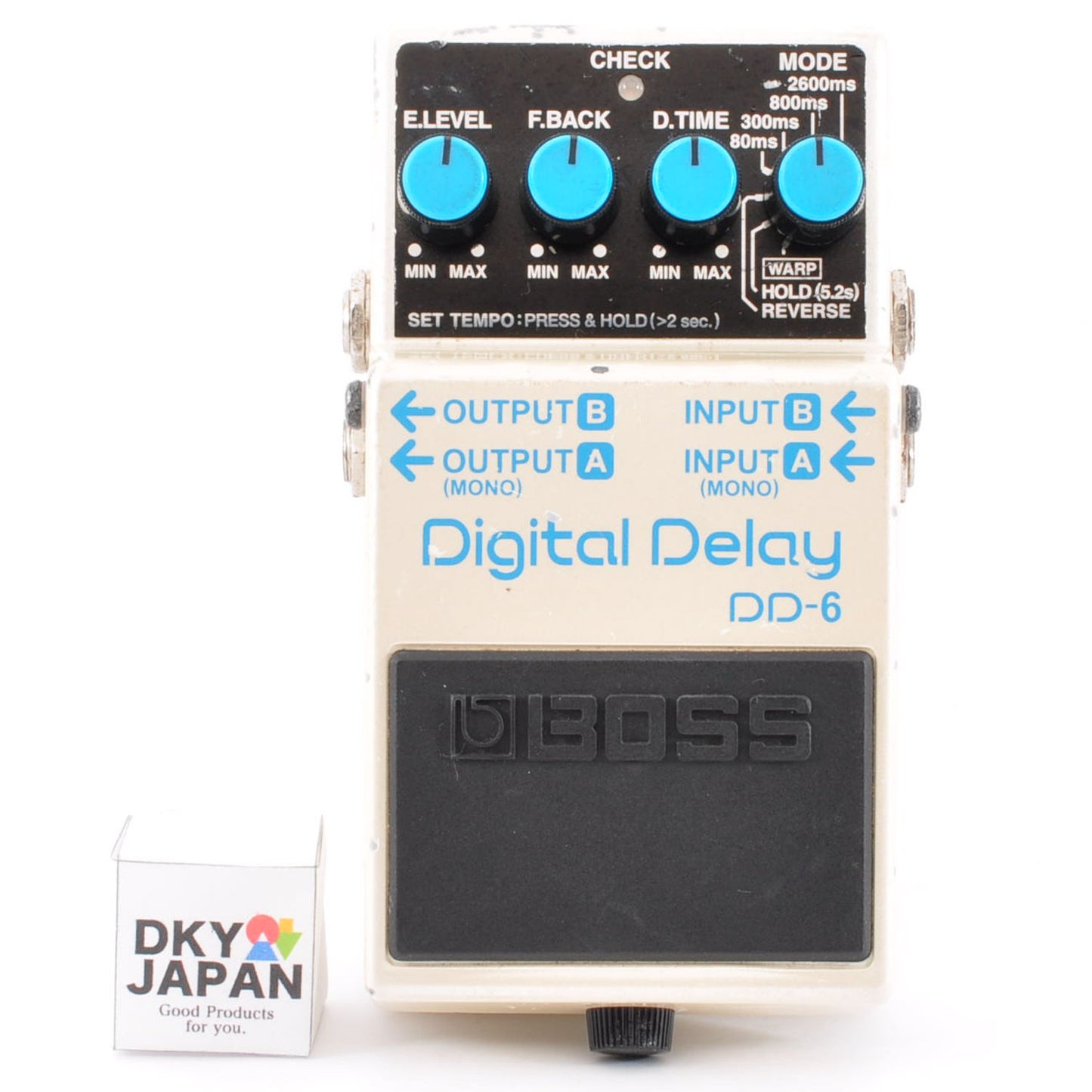 Boss DD-6 Digital Delay Guitar Effects Pedal Stereo Mono Made In Taiwan Used From Japan