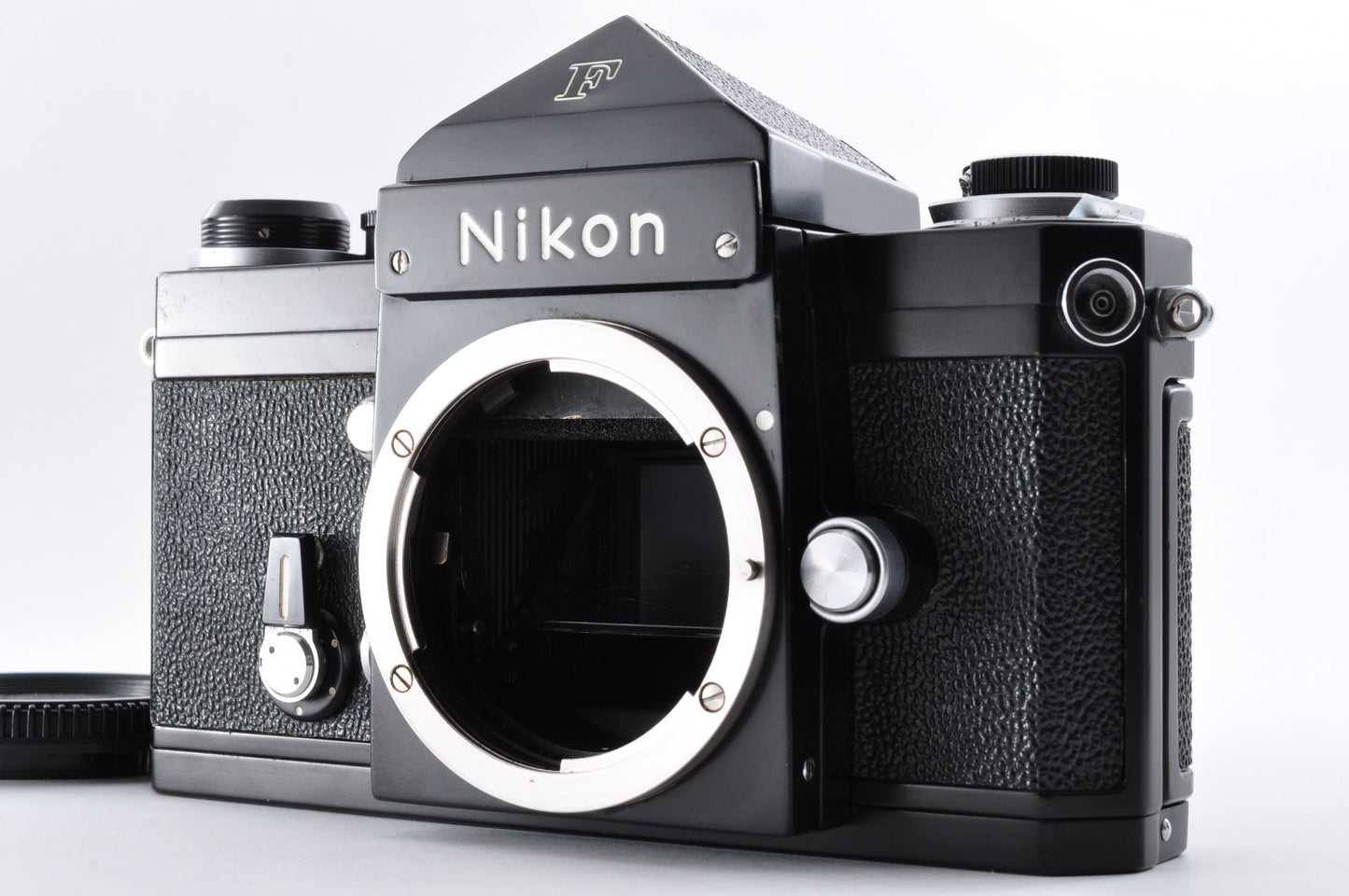 Nikon F Eye level Black Apollo Maintained 35mm SLR Film Camera From Japan #7410486