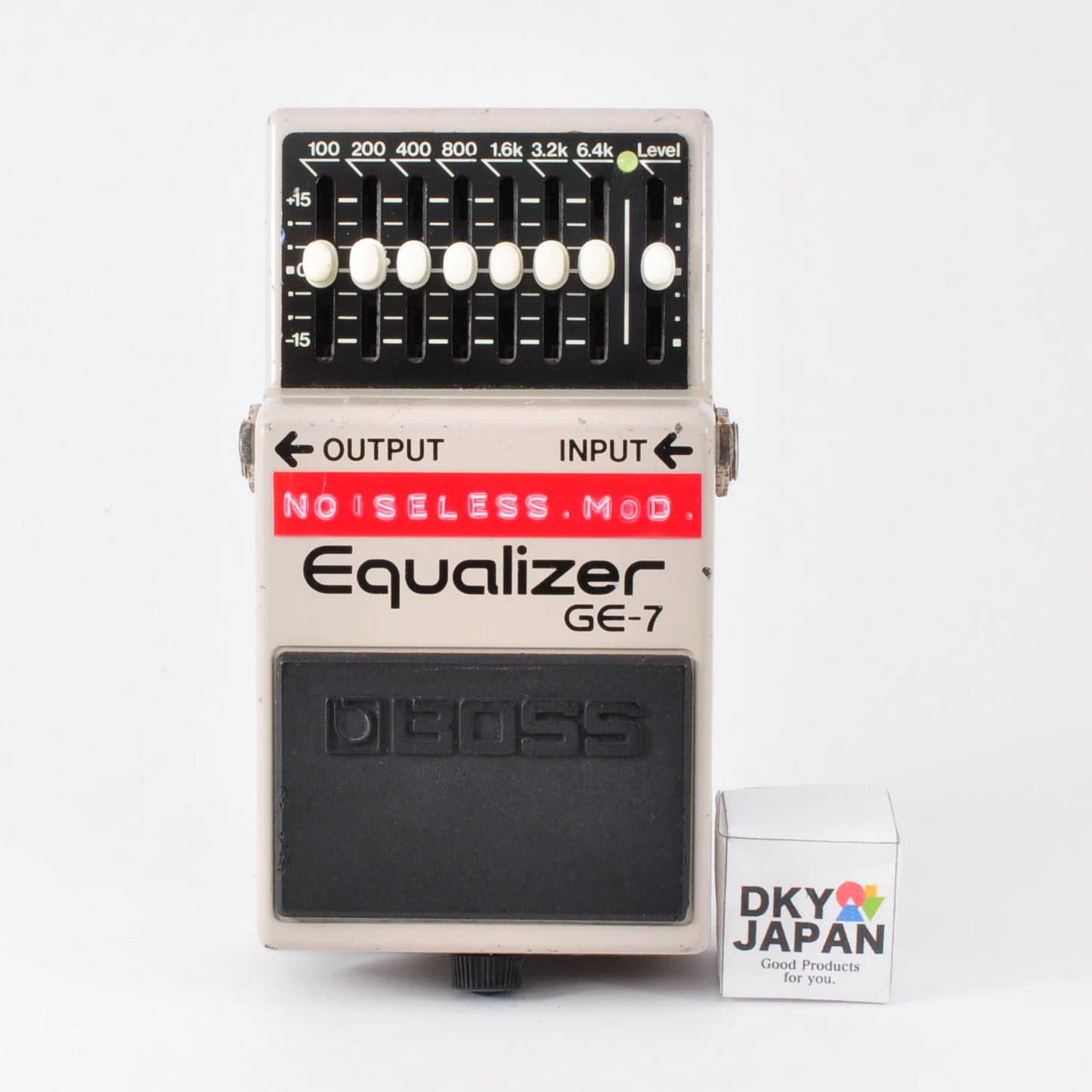 Boss GE-7 Modified Noiseless Equalizer Made In Japan 1980s Guitar Effects Pedal Used From Japan