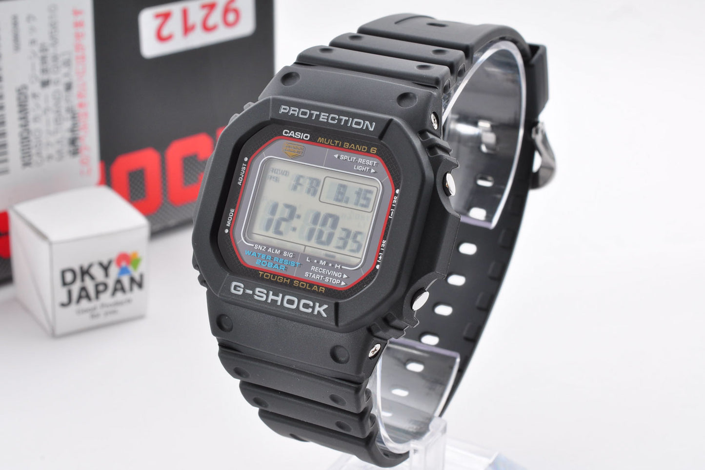 Casio G-Shock GW-M5610U-1BJF Origin Solar Radio Multiband 6 Digital 3495 Used From Japan