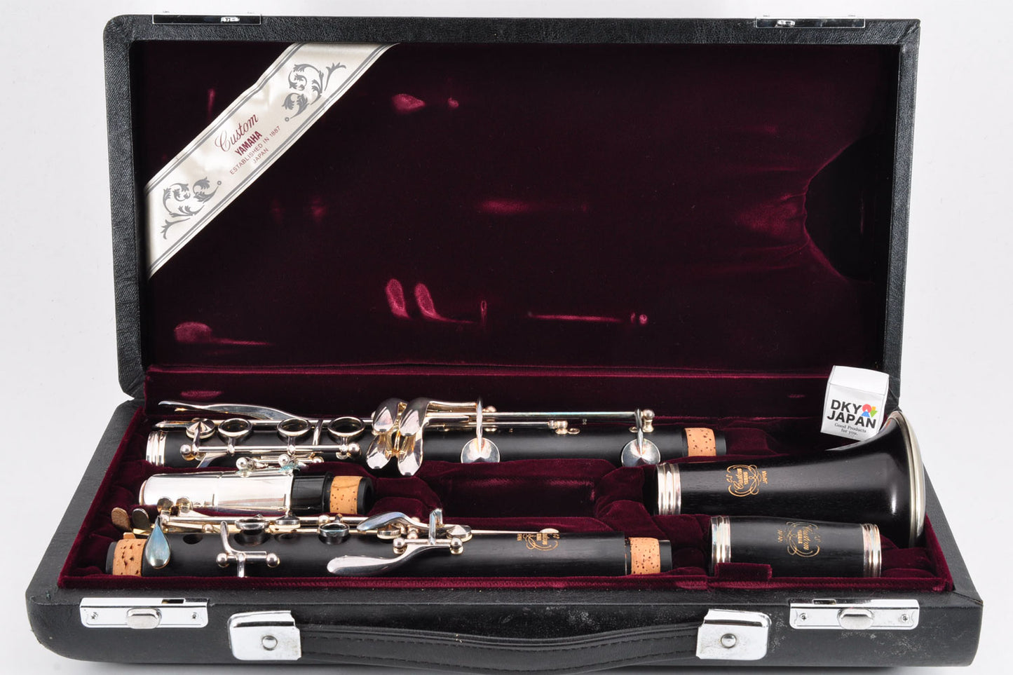 Yamaha YCL-852II Custom CS Clarinet Bb Made In Japan w/Case Used From Japan #04345