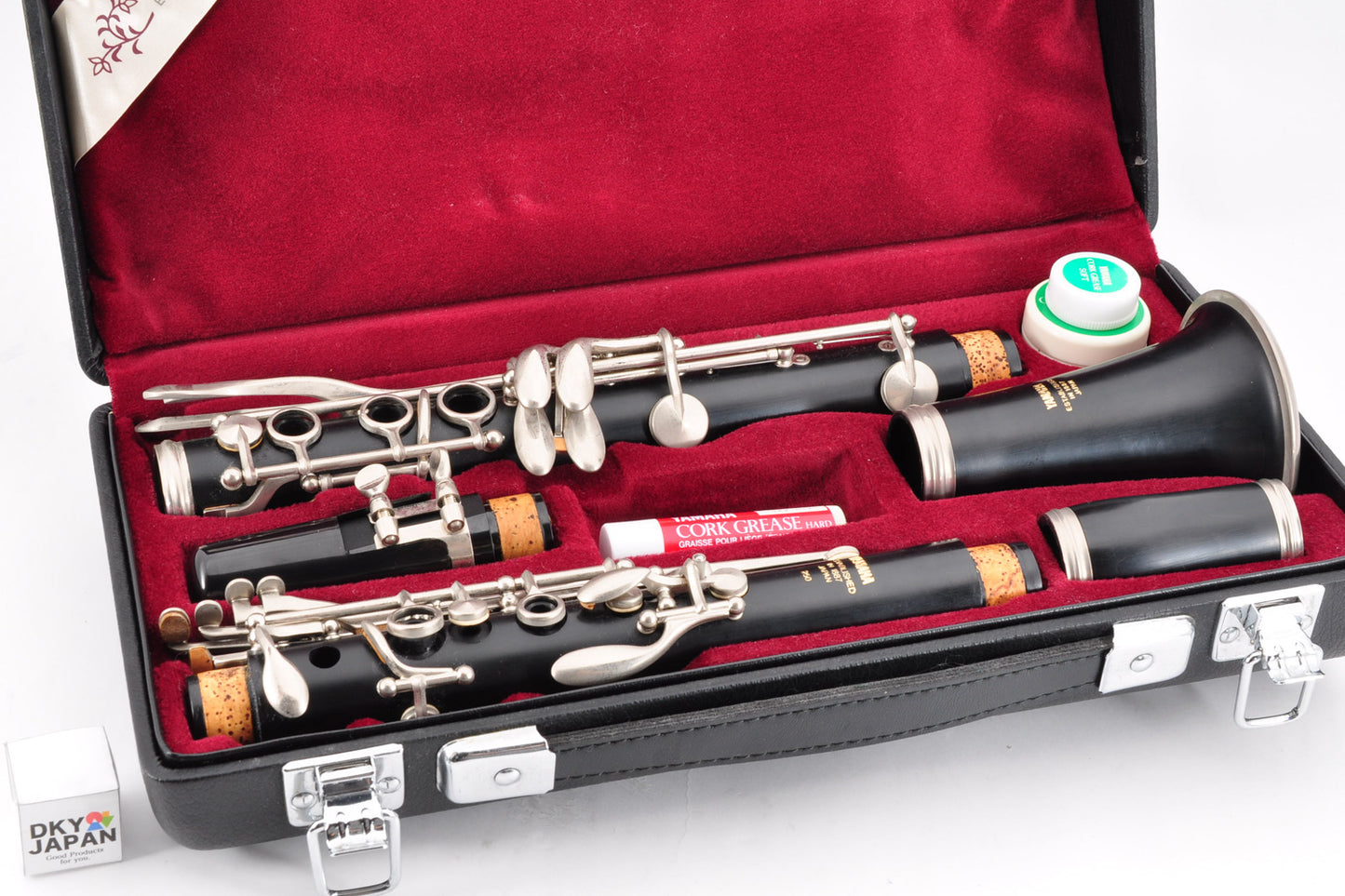 Yamaha YCL-250 Clarinet Bb w/Hardcase Ligature Mousepiece Used From Japan #019089