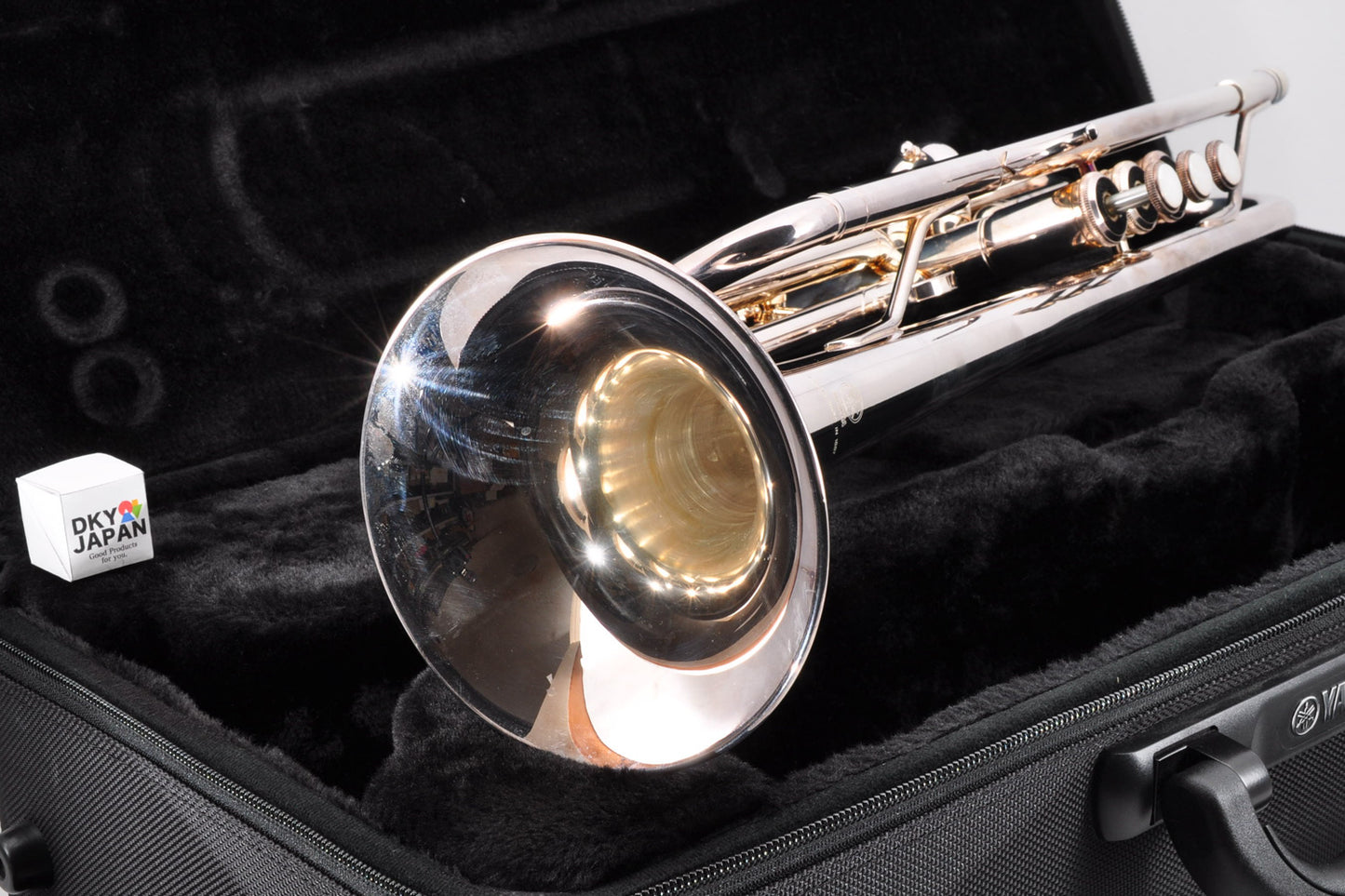 Yamaha YTR-4335GII Silver Plated Brass w/Semi Hard Case Used From Japan #C98538