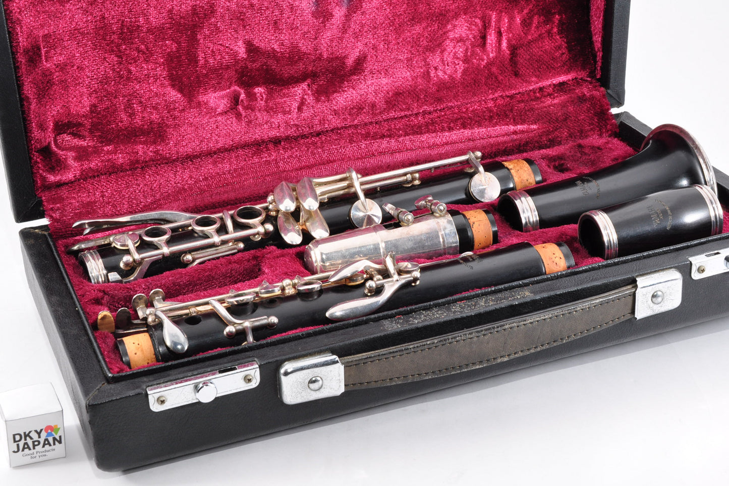 Yamaha YCL-62 Clarinet Key Bb w/Hardcase & Mouthpiece, Ligature Used From Japan #863