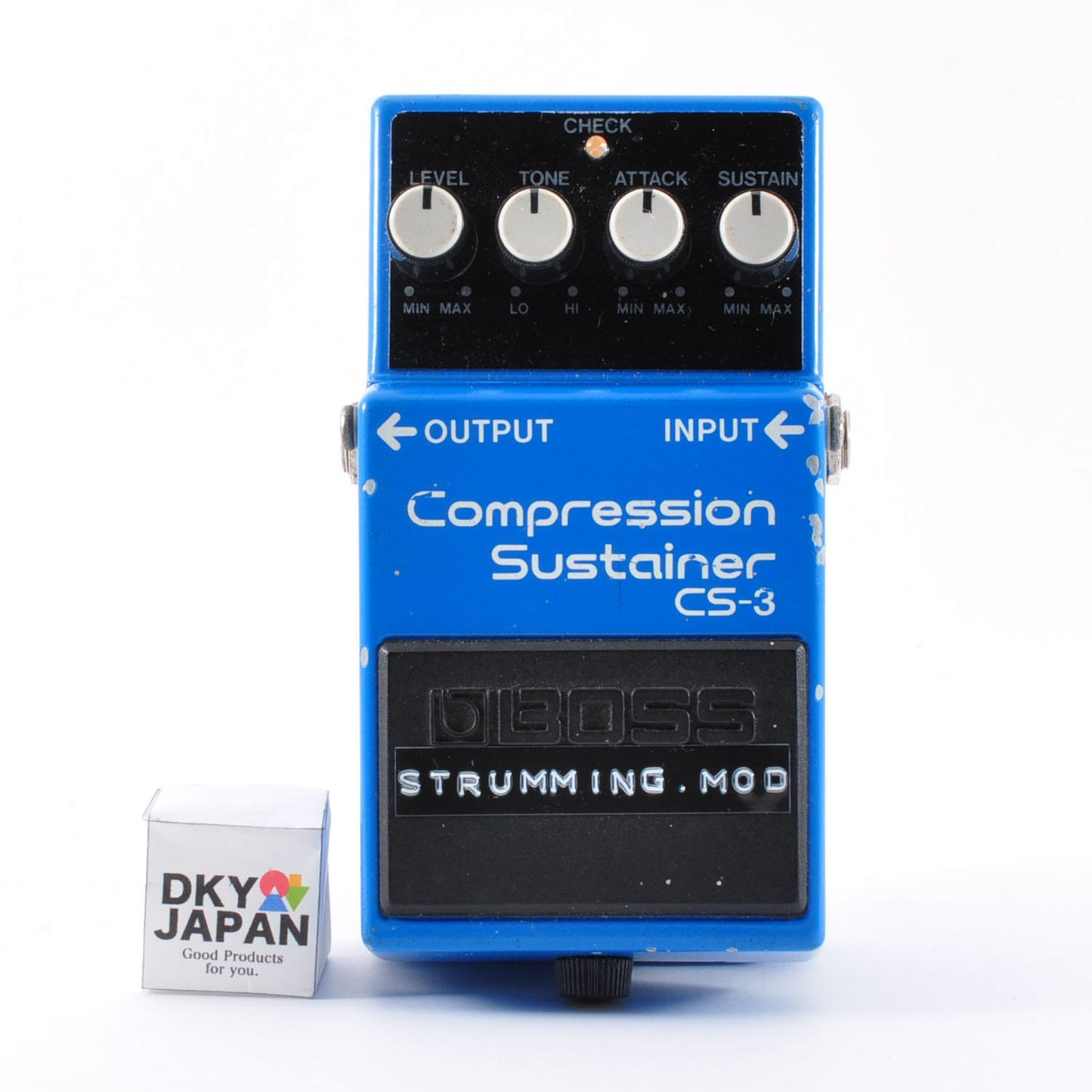 Boss CS-3 Modified Strumming.Mod Compression Sustainer PSA.OK Used From Japan #FC71510
