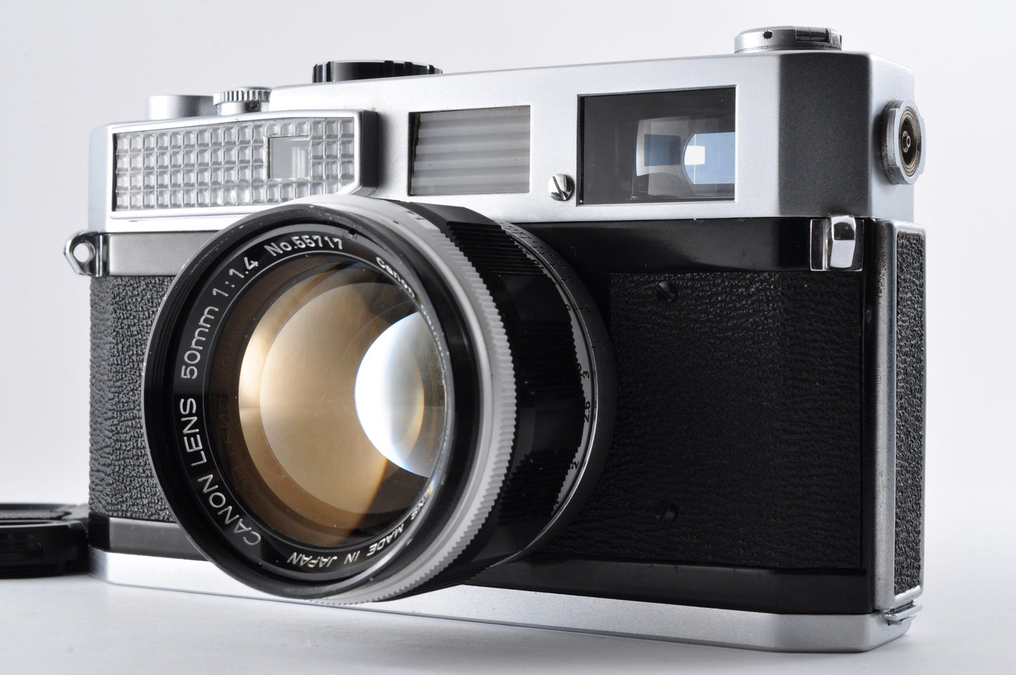 Canon Model 7 Maintained Meter Works Film Camera 50mm f1.4 Lens L39 LTM From Japan #835770
