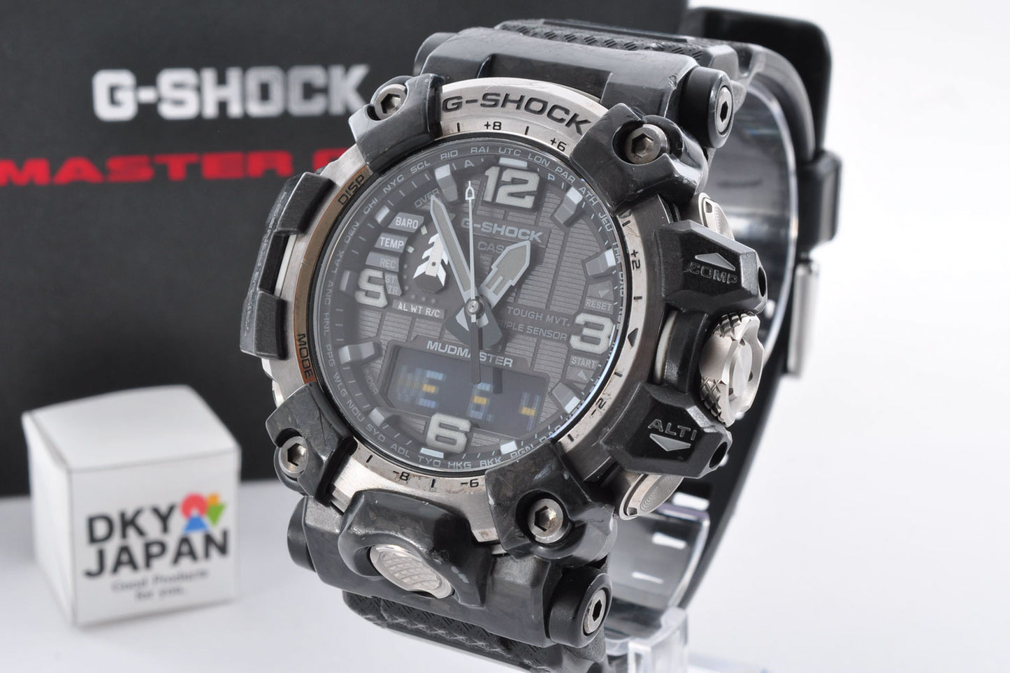 CASIO G-SHOCK GWG-2000-1A1JF CARBON MUDMASTER Radio Solar 5678 Used JP