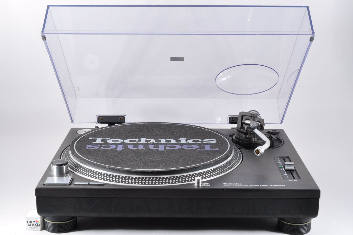 Technics SL-1200MK3 Quartz Drive Turntable System Made In Japan w/Dust Cover Used From Japan #GE3DH37674