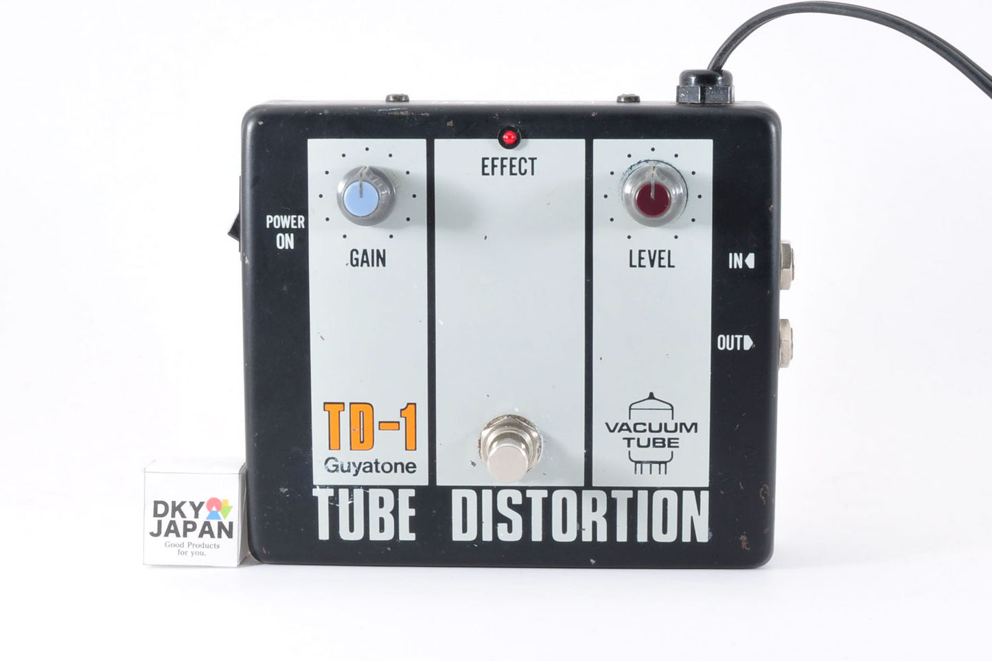 Guyatone TD-1 Vacuum Tube Distortion Guitar Effects Pedal 100v Tested Used From Japan #5903300