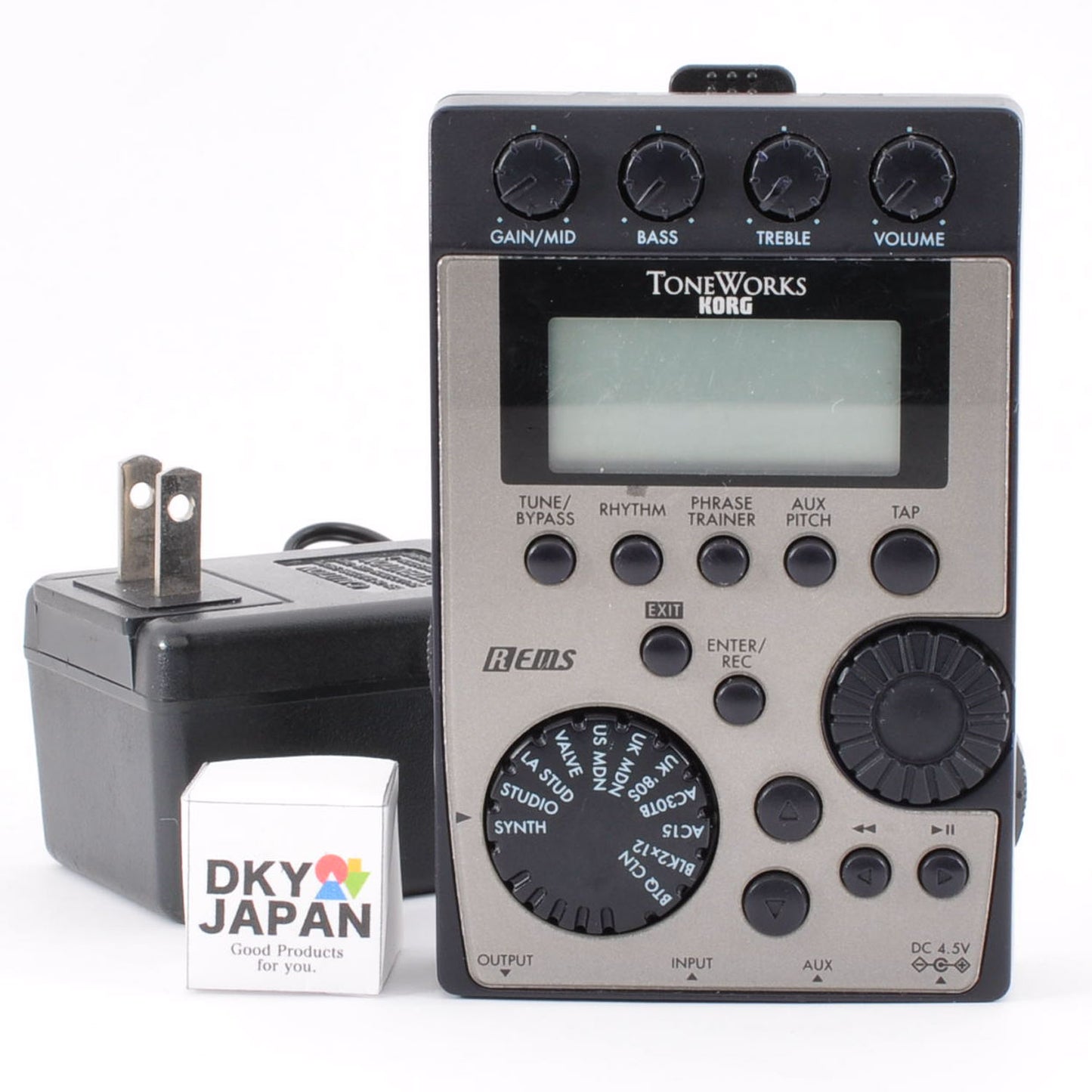 Korg Pandora PX4D Guitar Multi Effects Processor w/Adapter Used From Japan #10198