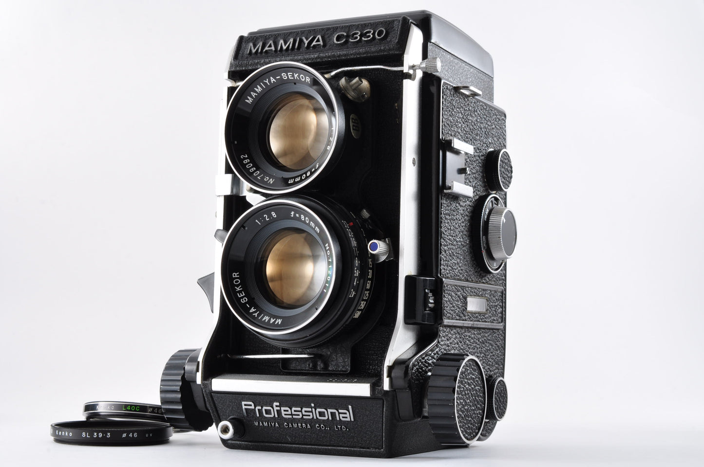 Mamiya C330 Pro Sekor 80mm f/2.8 Blue Dot Maintained TLR Camera From Japan #D24348