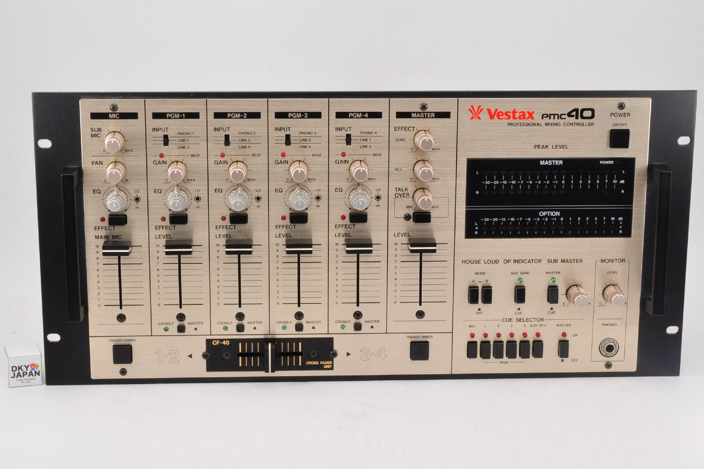 Vestax PMC-40 Professional Mixing Controller DJ Made In Japan Vintage Used From Japan #590040