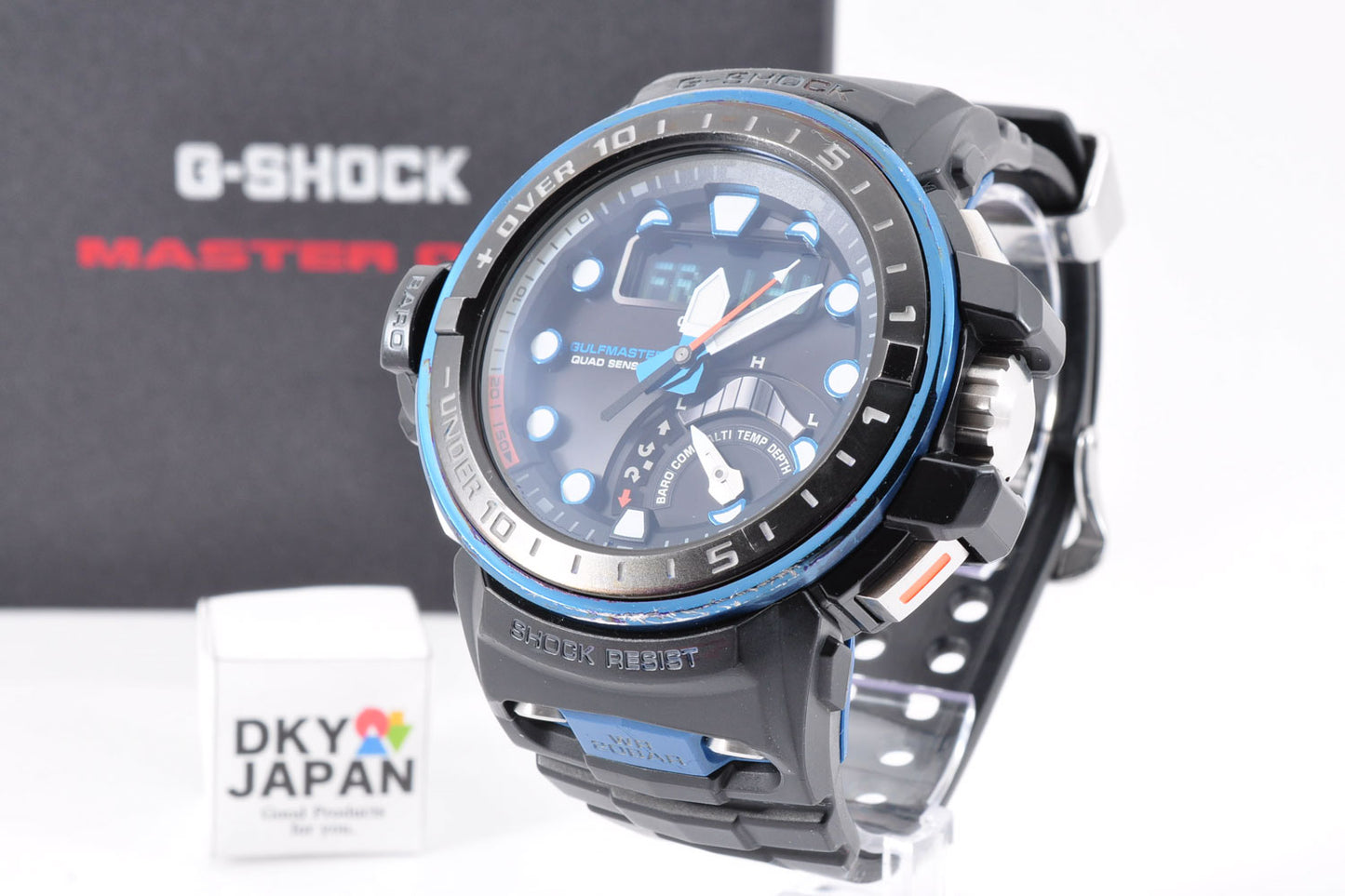 Casio G-Shock GWN-Q1000A-1AJF Gulfmaster w/ Box Watch 5477 Used From Japan