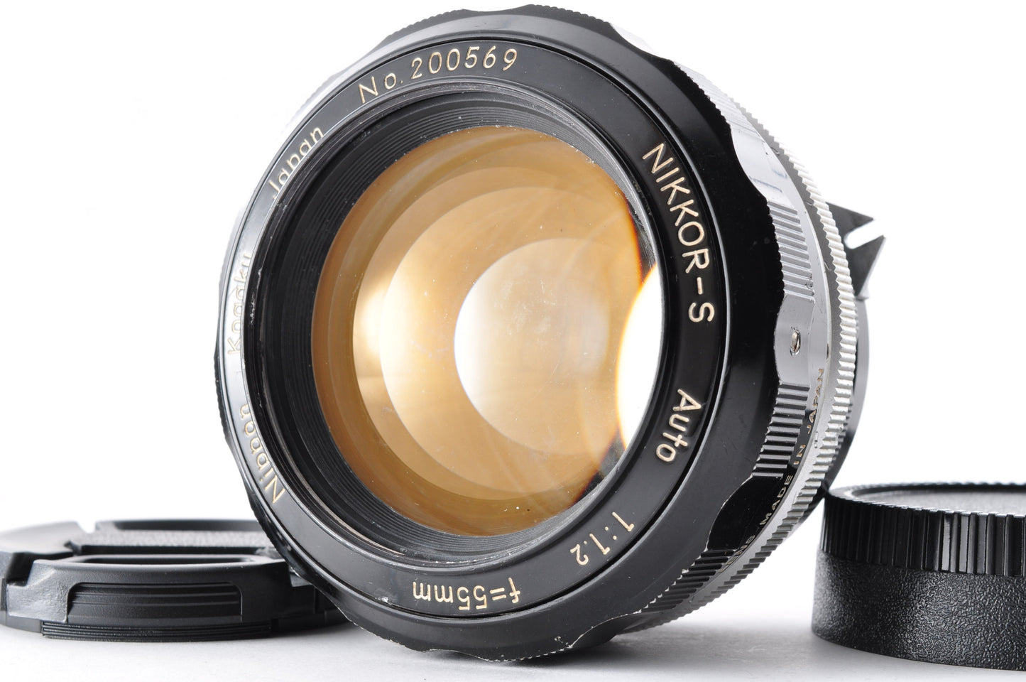 Nikon Non Ai Nikkor-S Auto 55mm f1.2 Maintained Tested standard Prime Lens From Japan #200569