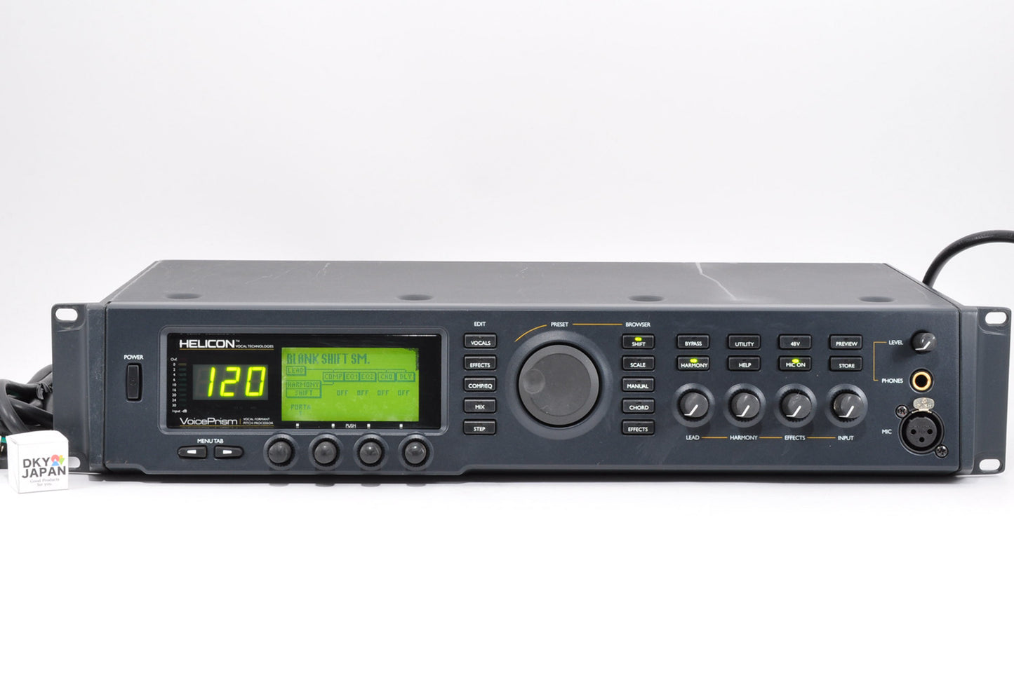 TC Helicon Voice Prism Vocal Pitch Processor 2U Rackmount Used From Japan #7002383