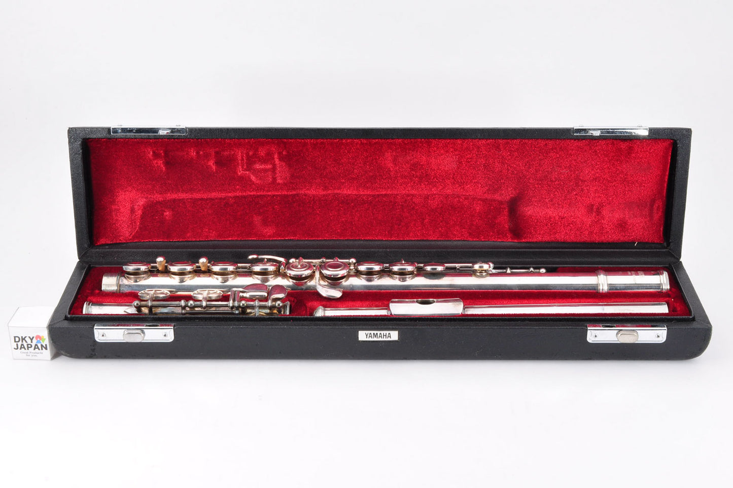 Yamaha YFL-351 Flute Silver w/Hardcase Made in Japan Used From Japan #007301