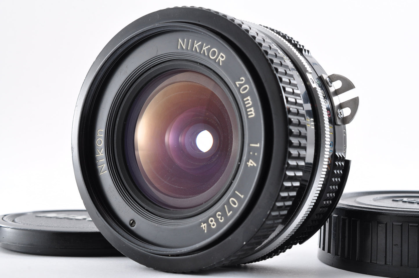 Nikon Ai Nikkor 20mm f/4 converted Maintained Ultra Wide Angle Lens From Japan #107384