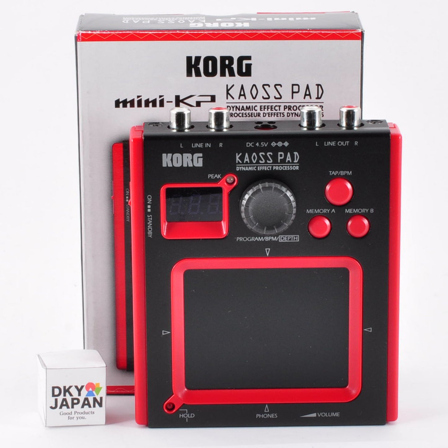 Korg Mini-KP Kaoss Pad Mini Dynamic Effect Synthesizer w/Box Used From Japan #34482