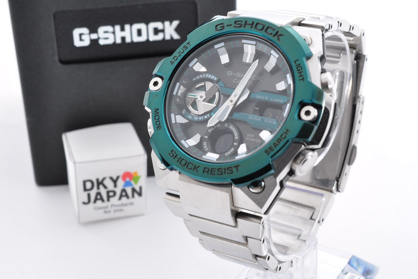 Casio G-SHOCK GST-B400CD-1A3JF G-Steel Solar Digital Analog Watch Used From Japan