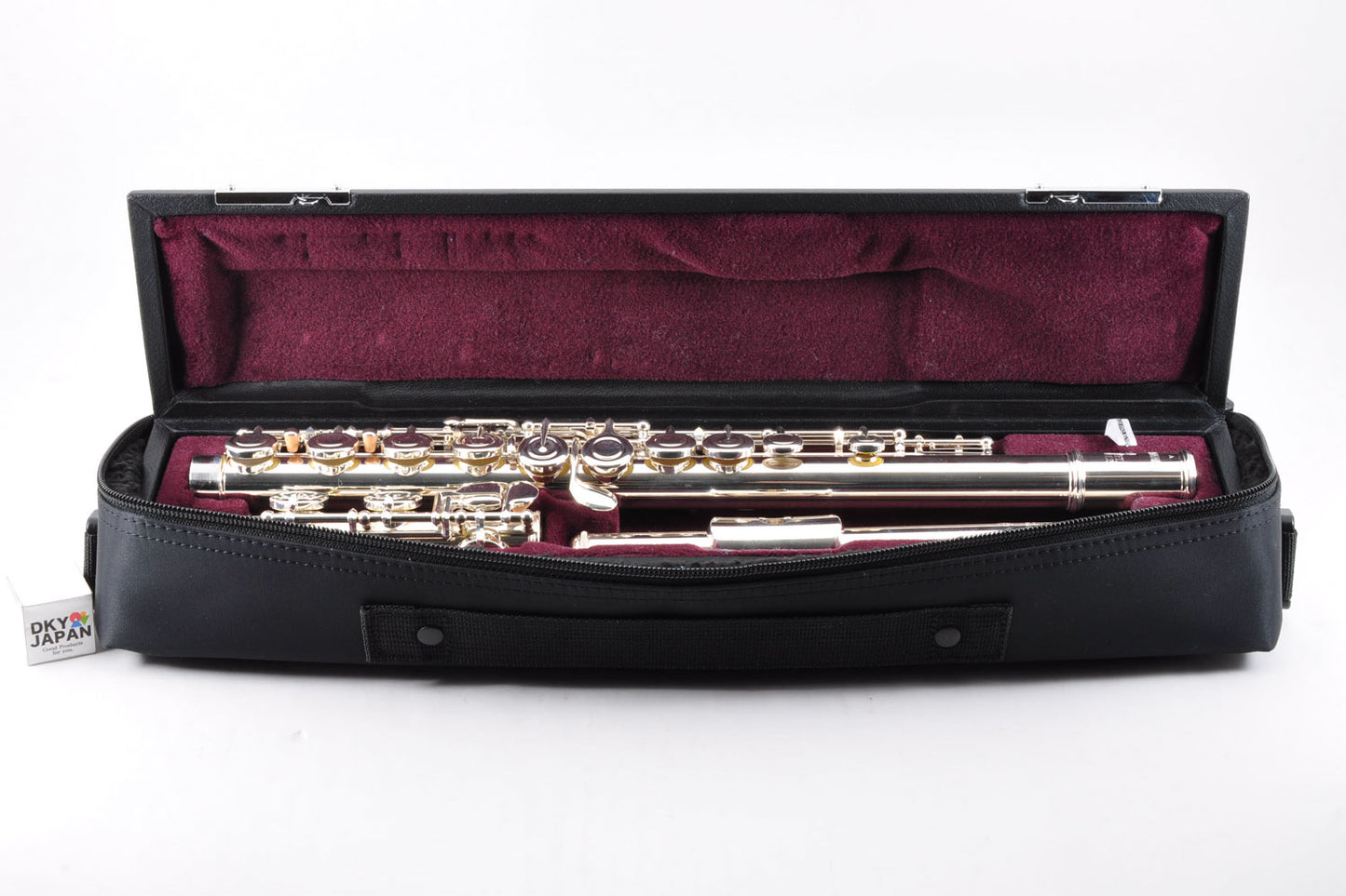 Yamaha YFL-312 Flute Silver E-Mechanism w/Case Carrybag Made In Indonesia Used From Japan #71434