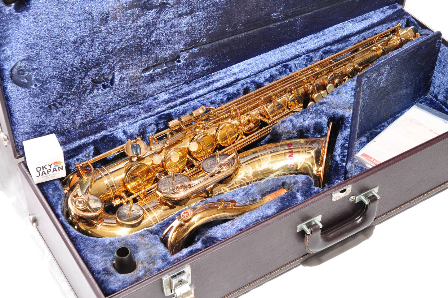 Yamaha YTS-62 Tenor Saxophone Purple Logo First Model Made In Japan w/Case Mouthpiece Used From Japan #6497