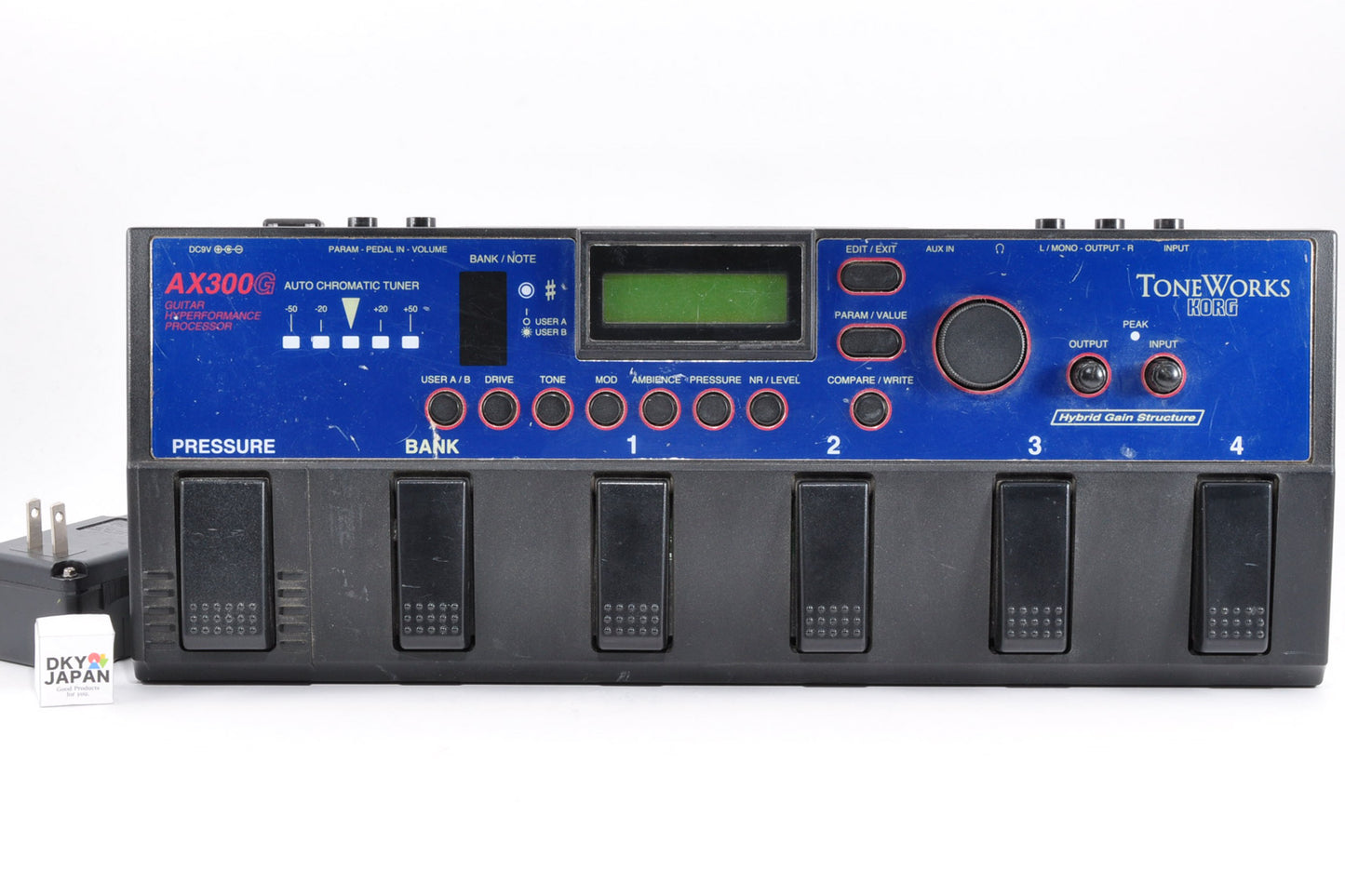 Korg AX300G ToneWorks Guitar Hyperformance Processor Effects Pedal Used From Japan #011606