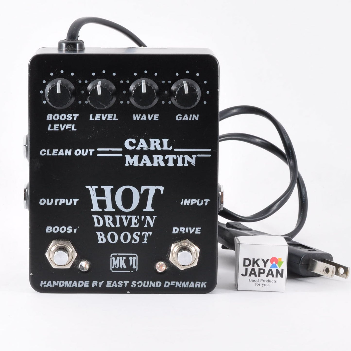 Carl Martin Hot Drive'n Boost MkⅡ MK2 Overdrive Booster Guitar Pedal Used From Japan