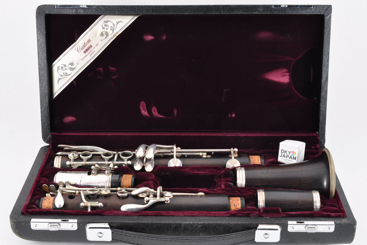 Yamaha YCL-854 Clarinet Custom AE w/Case Mouthpiece Ligature Made In Japan Used From Japan #01809